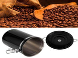 Stainless Steel Sealed Tank MoistureProof Coffee Bean Tea Storage Pot with Air Evacuation V1294-YM0901-3118200183913