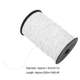 1.5mm 500m Round Elastic Bungee Rope String Stretchable Cord Dress Making Craft V1294-YM0901-3114200021211