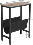 Industrial Side Table with Magazine Holder Sling and Metal Structure V178-83164