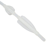 Silicone Enema Douche Bulb Dual Side Openings Elastic Inflatable Double Bulb Flushing System for V1294-YM0901-3112230072511