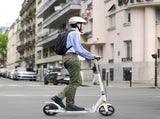 MONVELO Adult Commuter Foldable Scooter White RR1008-WH