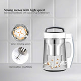 Electric Soy Bean Milk Maker Machine - Automatic Soya Almond Nut Blender V238-SUPDZ-23901946502