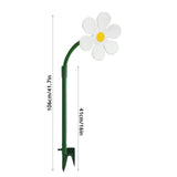 Lawn Watering Sprinkler Sprayer, Garden Crazy Daisy Sprinkler Stake, Kids Outdoor Water Play, Garden V1366-AZ2-W-05861