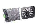 100W 18V Solar Panel Powered Exhaust Fan 13.5 Inch Solar Powered Attic Ventilator for Pet House V1294-YM0703-3111230119411