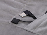 Heated Blanket Beige Overheating Prevention Auto Power Off Washable Fast Heating Electric Blanket V1294-YM0901-3117240316811