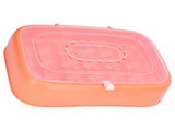 24 Eggs Containers ABS Egg Tray Storage Box Refrigerator Organizer Bins with Breathable VentsOrange V1294-YM0715-3113210304211