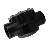 7235 Check Valve 180 Degree Replacement for Pools Spas Straight Through Flow Clear Lid V1294-YM0901-3111240322011