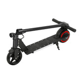 Electric Scooter 130W 16KM/H LED Light Folding Portable Riding Commuter Black ESC-S32-6-BK
