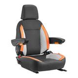 Forklift Seat Mower Tractor Seat Adjustable Back Seatbelt & Headrest V952-CCZYCGKFSAQDXWZDKV0