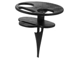 SWETRACE Outdoor Table Black Wooden Plastic 1Pc 11.8x7.9x7.9in V1189-LWWAL-20260327-03738
