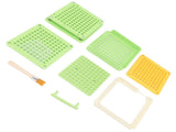 Medicine Capsule Filling Tray 100 Hole Capsule Filling Machine Capsule Filling Tool Manual Capsule V1294-YM0703-3117230033211