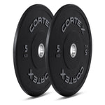 CORTEX SR3 Squat Rack with 100kg Olympic Bumper Weight, Bar and Bench Set V420-CSST-SR3SET-F