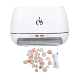 Flame Diffuser White 7 Colors Realistic Silent Operation 200ML 6W Flame Mist Humidifiers for Office V1294-YM0901-3113230270511