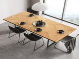 Levede Dining Table Extendable Rectangle Kitchen CH1114-150
