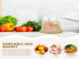 Golden Iron Foldable Portable Basket Small Size for Kitchen Storage 1 Set V1192-AZ-W-27243