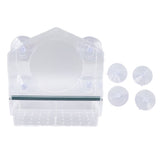 Window Bird Feeder Clear Sturdy Acrylic Window Bird House Feeder with 4 Suction Cups V1294-YM0521-3111230076311