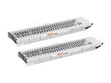 Steel Ramps, 1000 lbs, 2Pcs Heavy-duty Ramps Wider Ramp Surface, Universal Stable Loading Ramp V952-ZZGPDGZ1000LL25YEV0