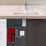220V 5.5KW Mini Instant Electric Water Heater Tankless Shower Hot Water System Kitchen Red V1294-YM0901-JY21738-01