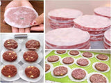 1500pcs Hamburger Patty Paper, 4.5IN Non-Stick Wax Papers, Round Parchment Paper, Food-Grade Burger V1259-DP01-A-3213