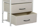 Levede Storage Cabinet Tower Chest Beige CH1050-CR