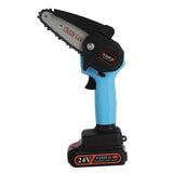 4in Cordless Electric Chainsaws Large Opening Rechargeable Garden Power Tool V1294-YM0901-3111210227011