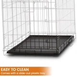 Little Buddies Royale 36in Foldable Pet Wire Dog Crate Enclosure - Medium D0677