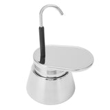 Single Spout Mocha Pot Stainless Steel Hand Pour Latte Classic Coffee Pot for Home Office 200ml V1294-YM0716-3118220132712