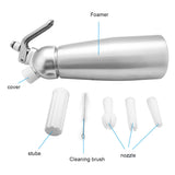 Aluminum Whipped Cream Dispenser Bundle With Three Nozzles Kitchen 500ml V1294-YM0727-JY11229-01
