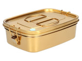 1.5L 2 Layer Lunch Box Portable Leakproof 304 Stainless Steel Bento Food Container Dinnerware for V1294-YM0714-3118210297912