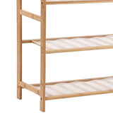 Levede Bamboo Shoe Rack Storage Wooden EA0222-80-5