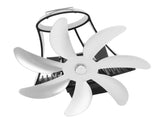 Wood Fan Pipe Fireplace Fan 7 Blades Fan On Chimney Silent Motors Heat Powered Wood V1294-YM0706-3114230124313