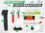 2 Sets 16 in 1 Tool Bicycle Repair Tool Kit Sturdy Practical Convenient Storage Bag for Mountain V1366-AZ2-W-15020