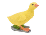 Garden Duck Statue Outdoor Yard Resin Cute Animal Lawn Figurine Patio Ornament Sculpture Art Yellow V1294-YM0521-3111230036211