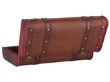 Antique Suitcase Portable Wooden Storage Chest Collection Ornaments Photography Props V1294-YM0714-3115210131311