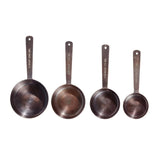 Vintage Elegance: Antique Copper Stainless Steel Measuring Cup Set V1026-KLCPPDA3200