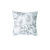 Bianca Gracie White Square Filled Cushion 43 x 43cm V442-BCA-CUSHION-GRACIE-WHITE-SQ