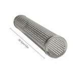 Mesh Pellet Smoker Tube Outdoor Round Cold Hot Stainless Steel Barbecue Smoker Generator V1294-YM0717-10075434