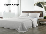 Royal Comfort Blended Bamboo Sheet Set Light Grey - King ABM-10002294
