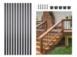 Staircase Balusters 51 Pack, 813 mm Aluminum Stair Balusters, 19 mm Water-Proof Round Metal Spindle V952-YXKLGZL51G32YUGV2V0