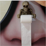 Toilet Paper Holder, Skeleton Paper ROll Decor, Spooky Halloween Decorations, Wall Mounted V1188-MS-227-2140