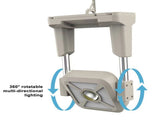 Solar Work Light Outdoor Tent Light Portable Portable USB Rechargeable Floodlight Camping Light V1294-YM0901-L6936-1