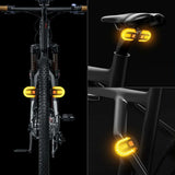 Bike Tail Light With Turn Signals - Split Wireless Remote Control For Cycling Rechargeable 5 Modes V1188-MS-227-0326