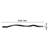 Deck Balusters, 51 Pack Metal Deck Spindles, 32.25"x1" Staircase Baluster with Screws, Iron Deck V952-TLGYC32.2550/SL5YV0