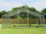 Pawz 600x300x194cm Large Metal Walk-in Chicken Coop Cage PT1265-600