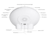 Wake Up Light Sunrise Alarm Clock 12 Colors Bedside Night Light with Sunrise/Sunset Simulation V1294-YM0901-L4804