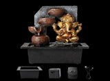 Spector Desktop Fountain LED Tabletop Zen Mini Water Fountain Office Living Room EL1004-LED-AU