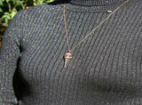 Gift Box - Cone Rose Gold Aroma Necklace Purify Oil Blend V760-GBAJ - 23