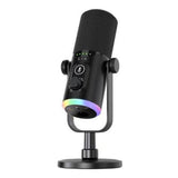 RGB Dynamic Gaming Microphone XLR/USB Interface for PC Streaming Podcast Recording Style 2 V1263-JX-7074-1