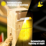 12 Pack Solar Lights Waterproof Solar Powered Lights For Deck, Stairs, Fence, Yard, Patio And V1188-MS-227-2777