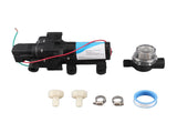 Water Transfer Pump 12V DC Self Priming Misting Cleaning Booster Electric Diaphragm Pump for RV Cars V1294-YM0901-3111240049611